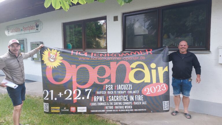 Vorstellung der Strassentransparente