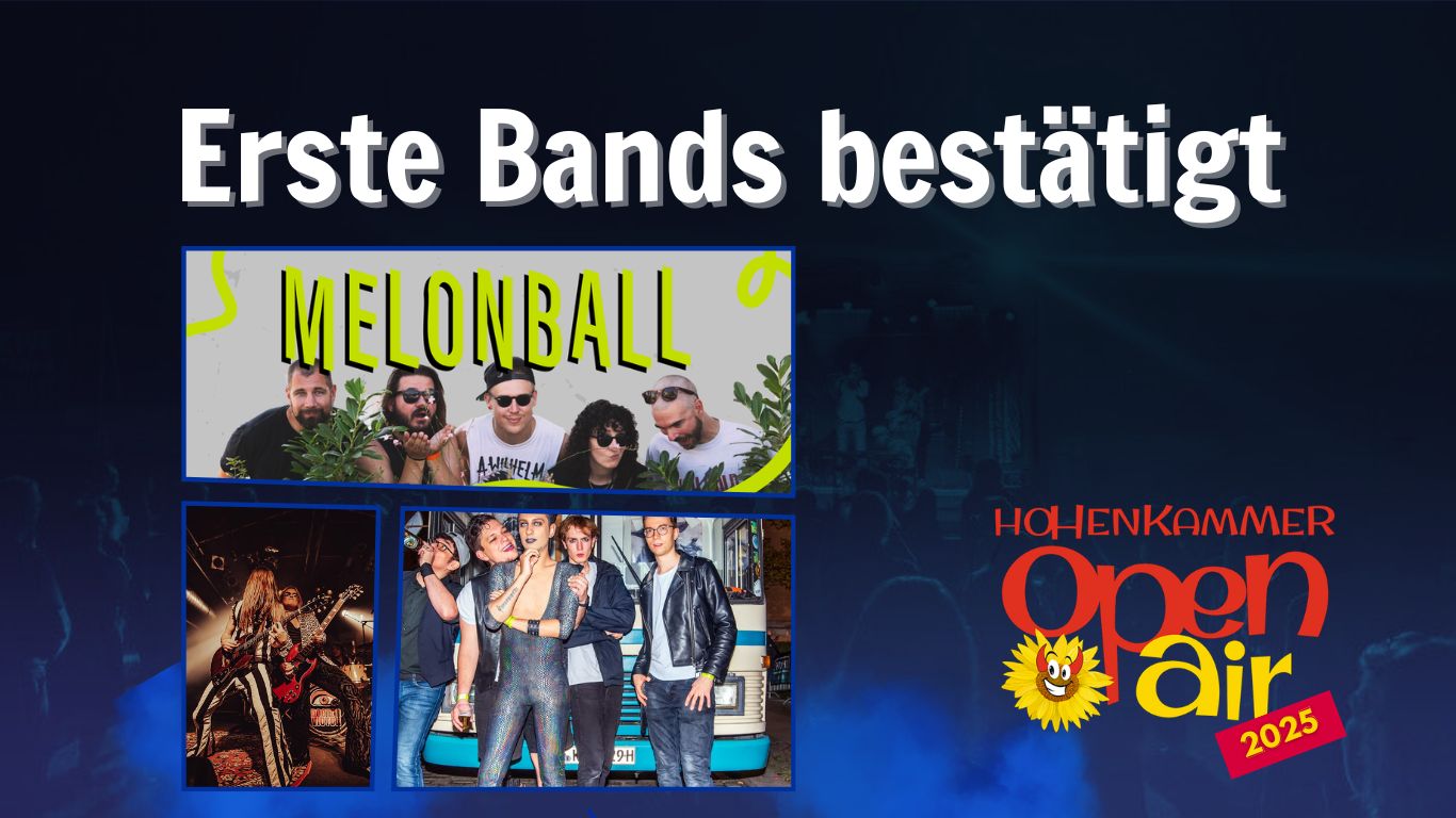 Erste Bands für 2025 bestätigt!